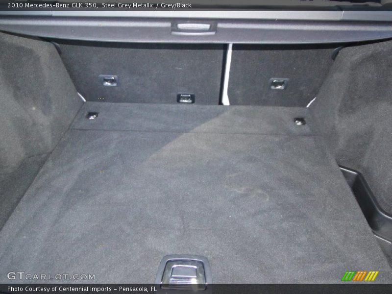 Steel Grey Metallic / Grey/Black 2010 Mercedes-Benz GLK 350