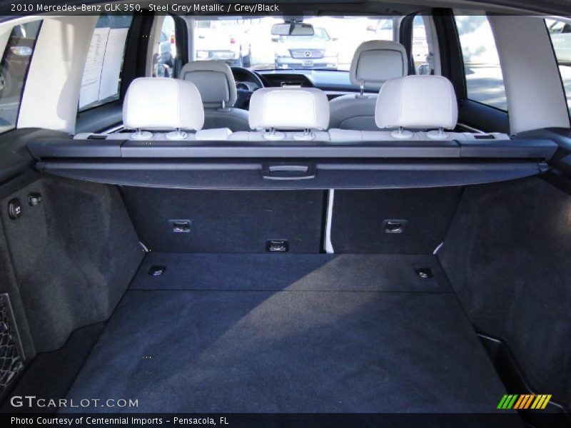 Steel Grey Metallic / Grey/Black 2010 Mercedes-Benz GLK 350