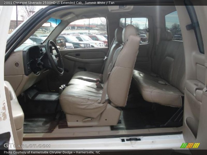  2001 Silverado 2500HD LS Extended Cab Tan Interior