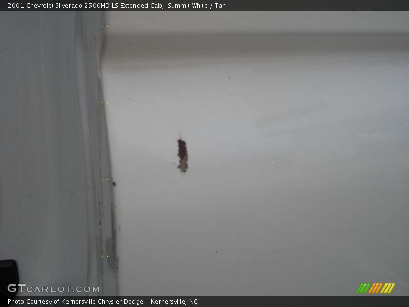 Summit White / Tan 2001 Chevrolet Silverado 2500HD LS Extended Cab