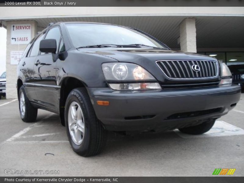 Black Onyx / Ivory 2000 Lexus RX 300