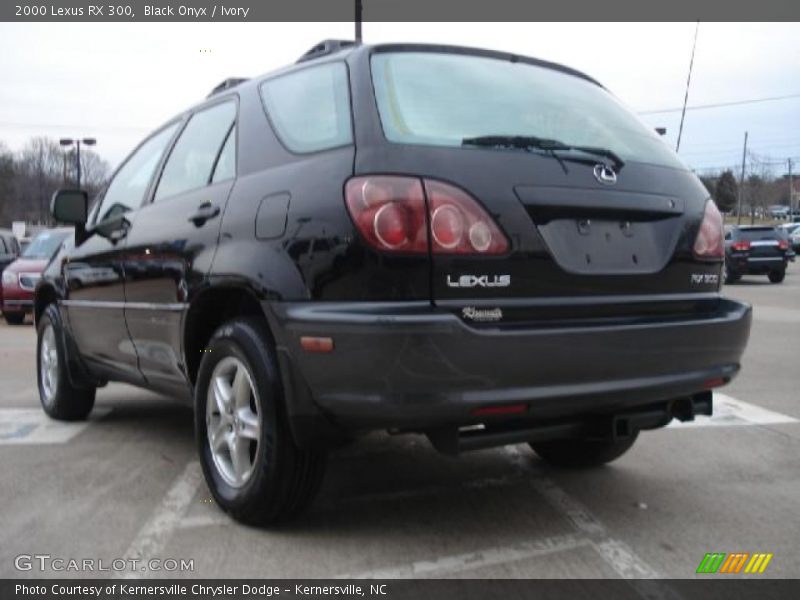 Black Onyx / Ivory 2000 Lexus RX 300