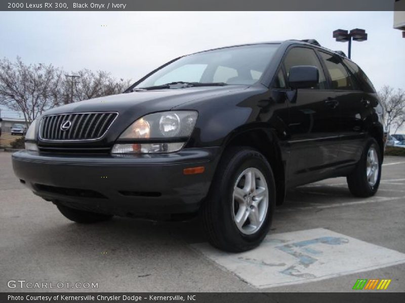 Black Onyx / Ivory 2000 Lexus RX 300