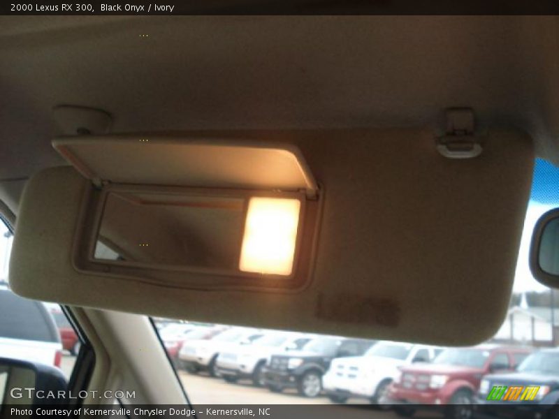 Black Onyx / Ivory 2000 Lexus RX 300