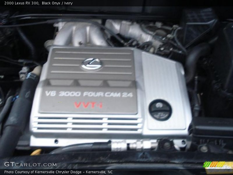 Black Onyx / Ivory 2000 Lexus RX 300