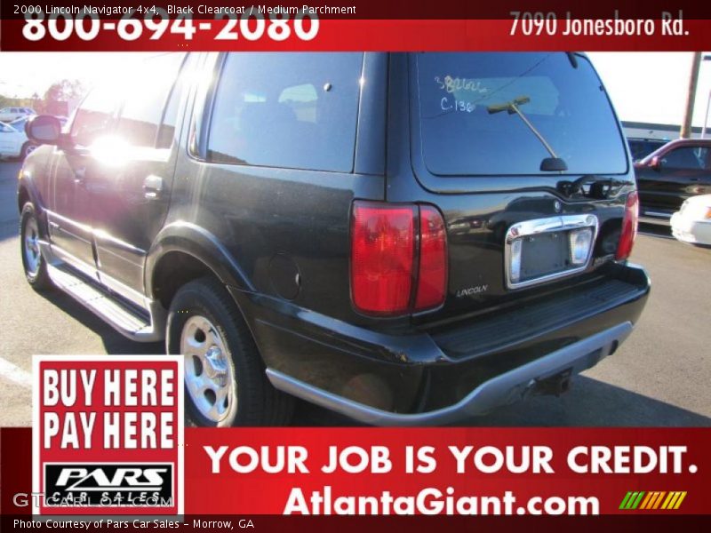 Black Clearcoat / Medium Parchment 2000 Lincoln Navigator 4x4
