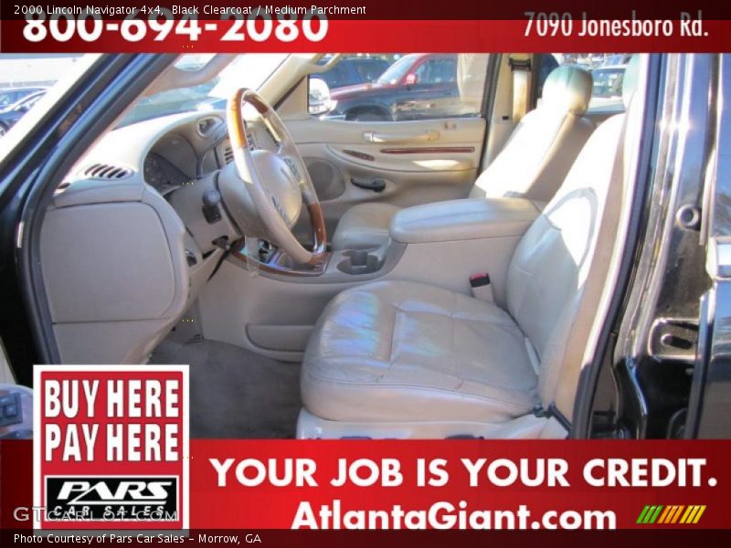 Black Clearcoat / Medium Parchment 2000 Lincoln Navigator 4x4