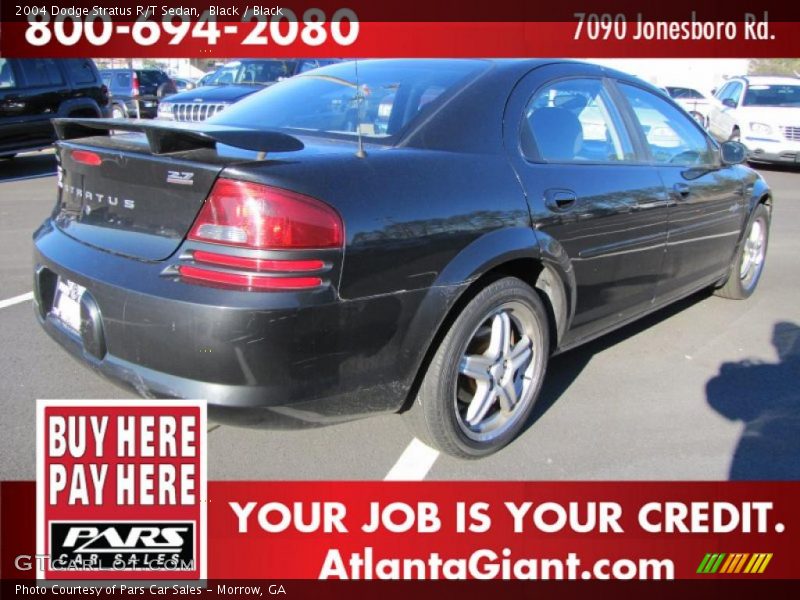 Black / Black 2004 Dodge Stratus R/T Sedan