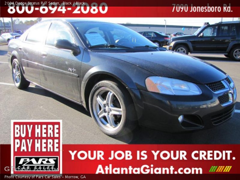 Black / Black 2004 Dodge Stratus R/T Sedan