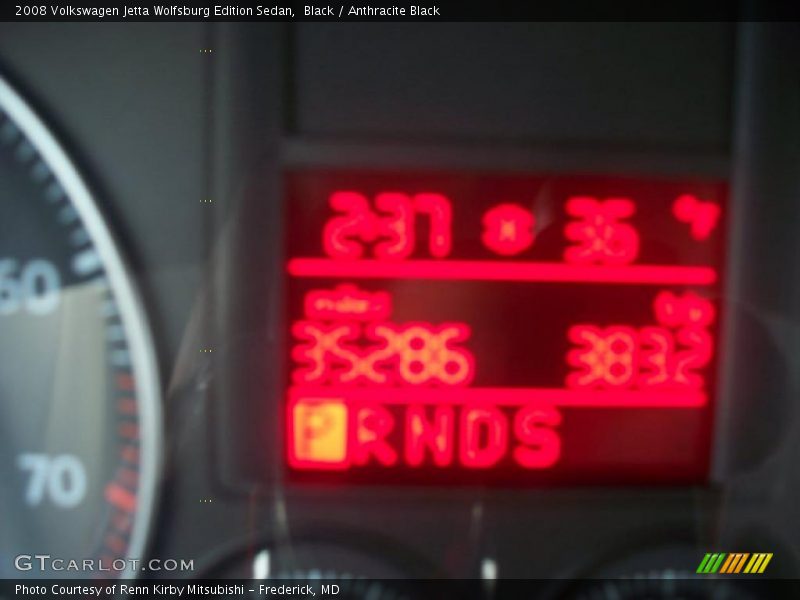 Black / Anthracite Black 2008 Volkswagen Jetta Wolfsburg Edition Sedan