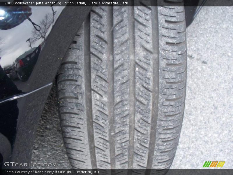 Black / Anthracite Black 2008 Volkswagen Jetta Wolfsburg Edition Sedan