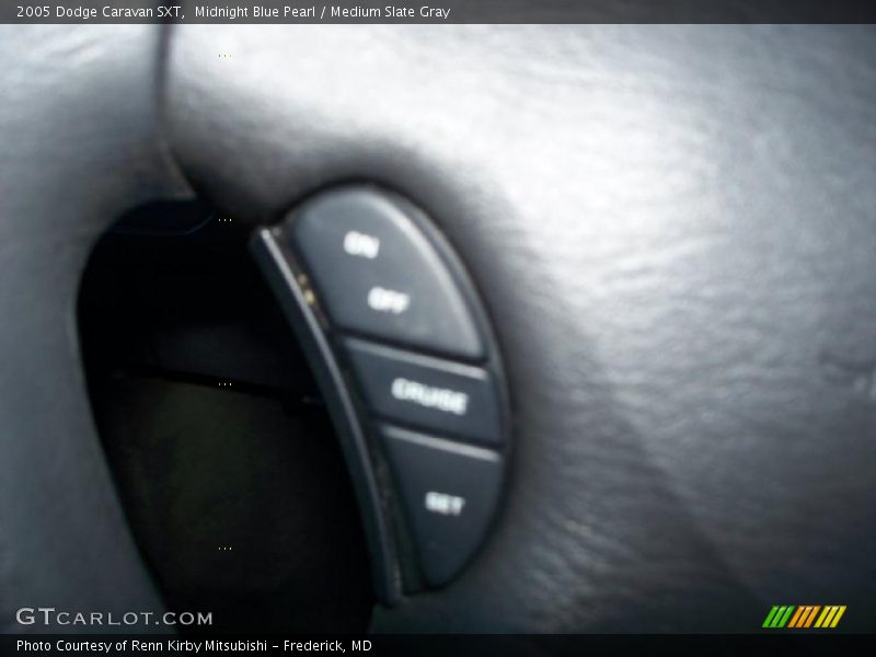 Midnight Blue Pearl / Medium Slate Gray 2005 Dodge Caravan SXT