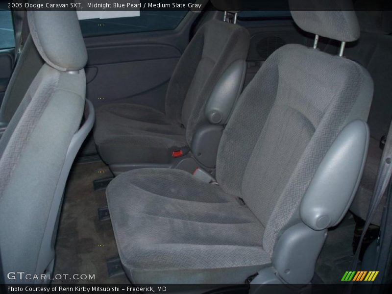 Midnight Blue Pearl / Medium Slate Gray 2005 Dodge Caravan SXT