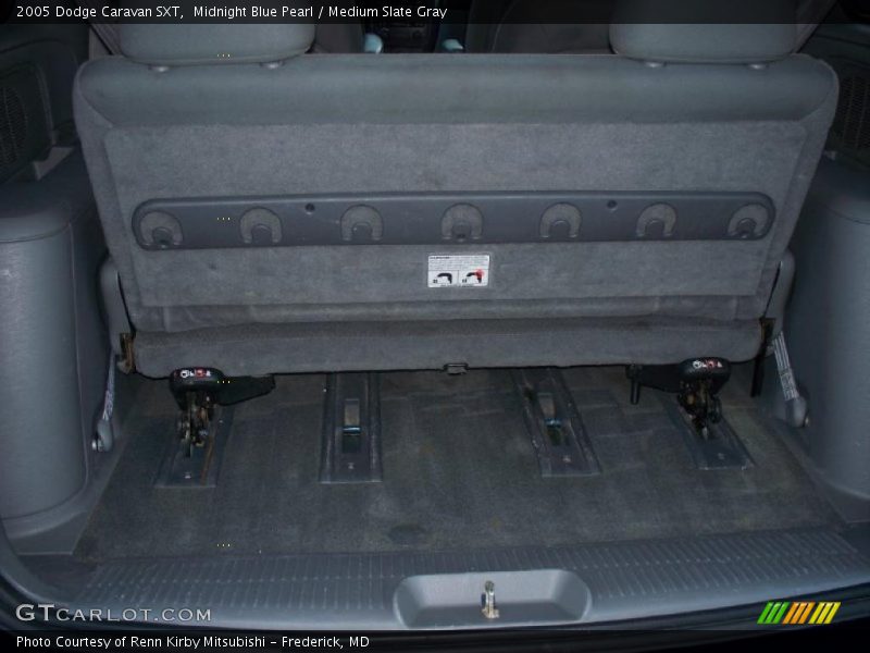 Midnight Blue Pearl / Medium Slate Gray 2005 Dodge Caravan SXT