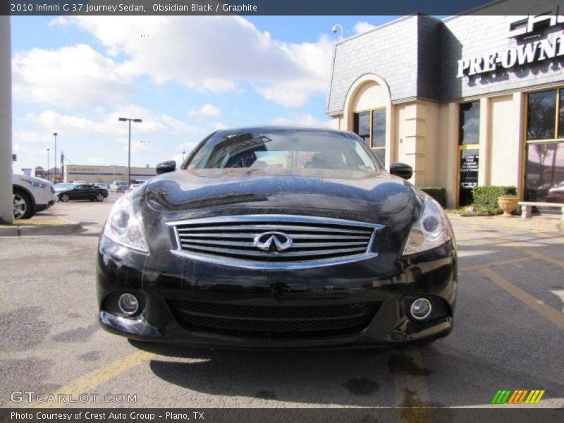 Obsidian Black / Graphite 2010 Infiniti G 37 Journey Sedan