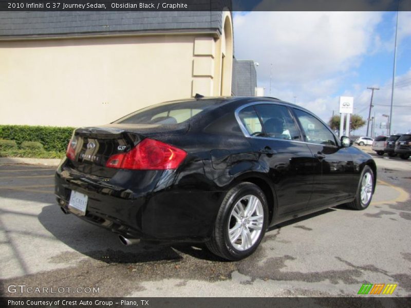 Obsidian Black / Graphite 2010 Infiniti G 37 Journey Sedan
