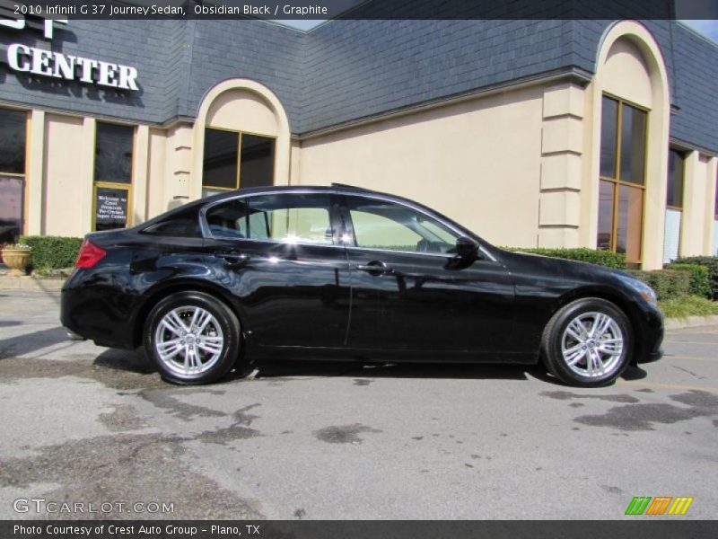 Obsidian Black / Graphite 2010 Infiniti G 37 Journey Sedan