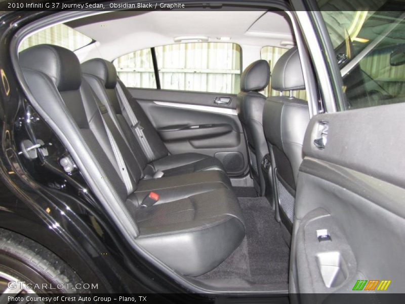 Obsidian Black / Graphite 2010 Infiniti G 37 Journey Sedan