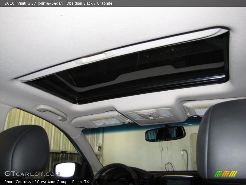 Obsidian Black / Graphite 2010 Infiniti G 37 Journey Sedan