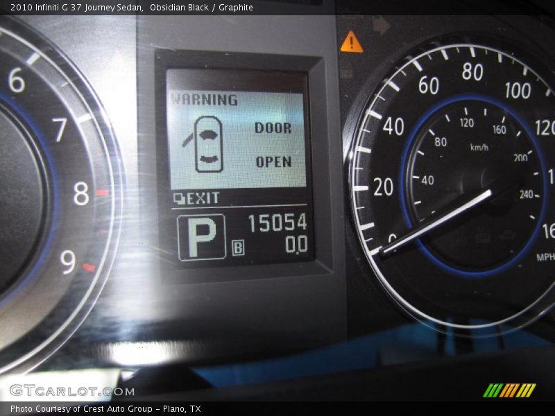 Obsidian Black / Graphite 2010 Infiniti G 37 Journey Sedan