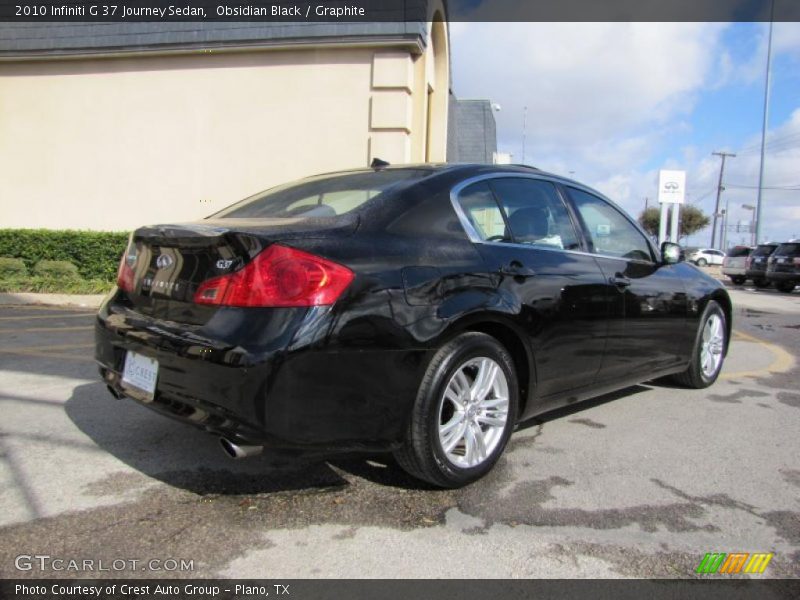 Obsidian Black / Graphite 2010 Infiniti G 37 Journey Sedan