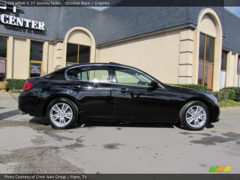 Obsidian Black / Graphite 2010 Infiniti G 37 Journey Sedan