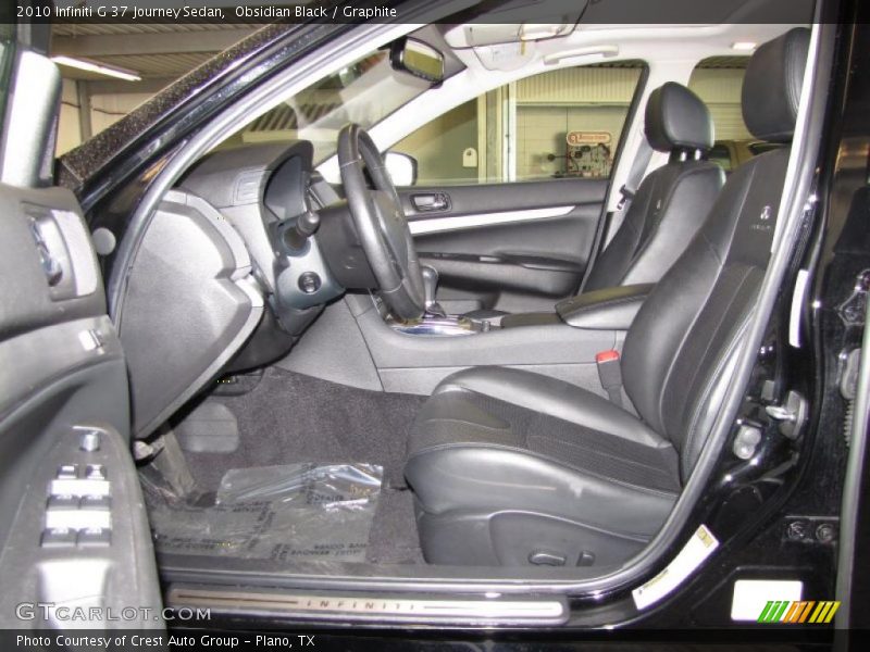 Obsidian Black / Graphite 2010 Infiniti G 37 Journey Sedan