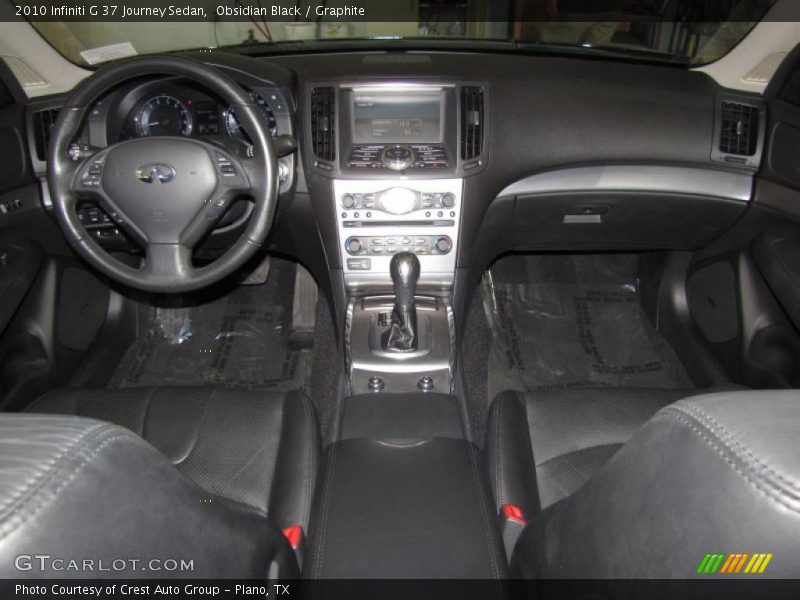 Obsidian Black / Graphite 2010 Infiniti G 37 Journey Sedan