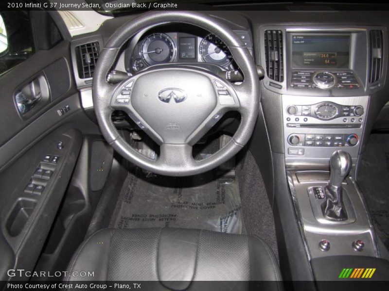Obsidian Black / Graphite 2010 Infiniti G 37 Journey Sedan