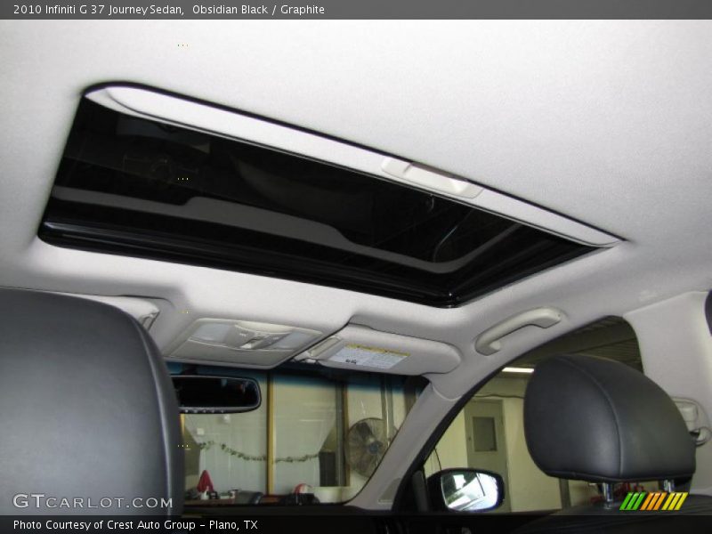 Obsidian Black / Graphite 2010 Infiniti G 37 Journey Sedan