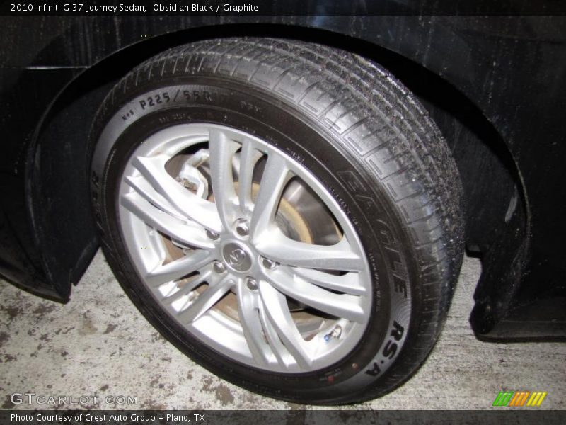 Obsidian Black / Graphite 2010 Infiniti G 37 Journey Sedan