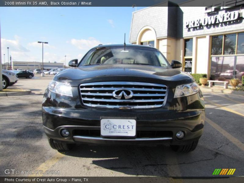 Black Obsidian / Wheat 2008 Infiniti FX 35 AWD