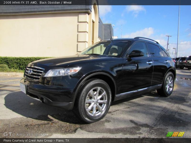 Black Obsidian / Wheat 2008 Infiniti FX 35 AWD