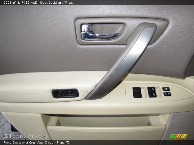 Black Obsidian / Wheat 2008 Infiniti FX 35 AWD