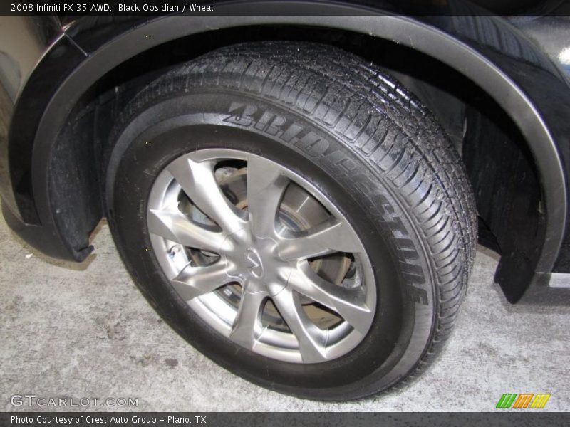 Black Obsidian / Wheat 2008 Infiniti FX 35 AWD