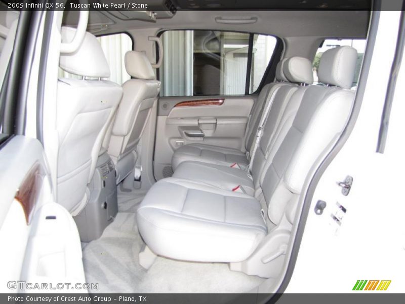Tuscan White Pearl / Stone 2009 Infiniti QX 56