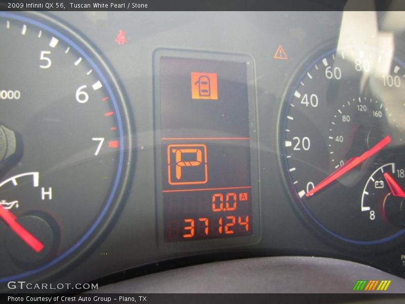 Tuscan White Pearl / Stone 2009 Infiniti QX 56