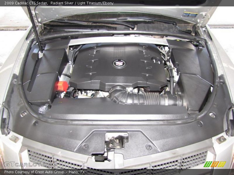 Radiant Silver / Light Titanium/Ebony 2009 Cadillac CTS Sedan