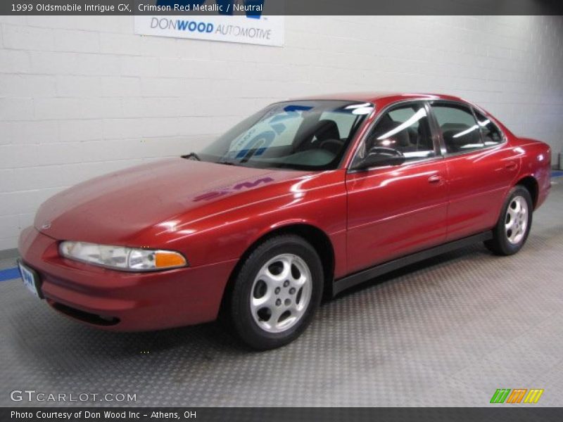 Crimson Red Metallic / Neutral 1999 Oldsmobile Intrigue GX