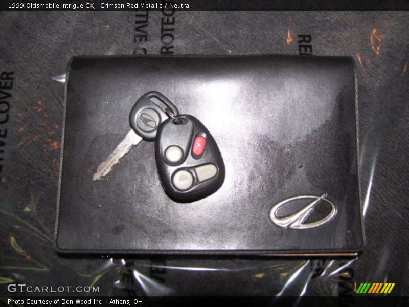 Crimson Red Metallic / Neutral 1999 Oldsmobile Intrigue GX