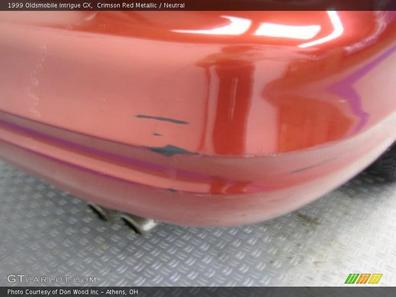 Crimson Red Metallic / Neutral 1999 Oldsmobile Intrigue GX
