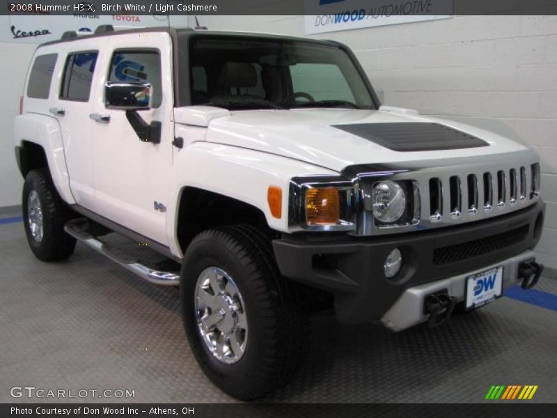 Birch White / Light Cashmere 2008 Hummer H3 X