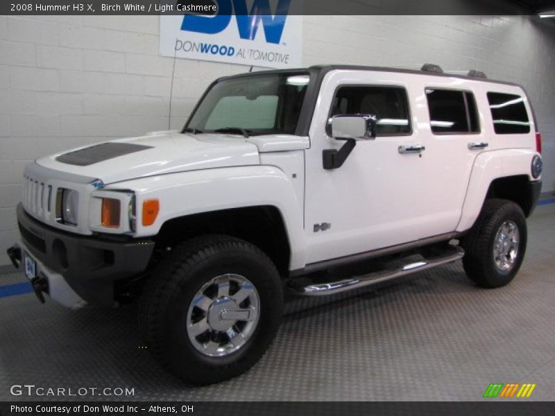 Birch White / Light Cashmere 2008 Hummer H3 X