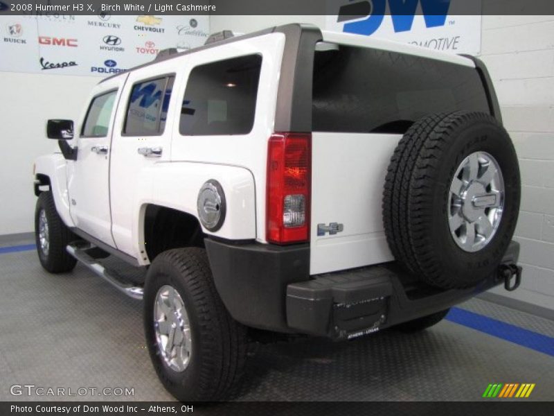 Birch White / Light Cashmere 2008 Hummer H3 X