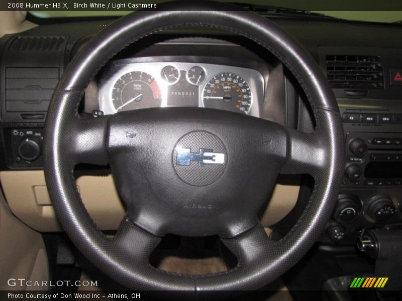 Birch White / Light Cashmere 2008 Hummer H3 X