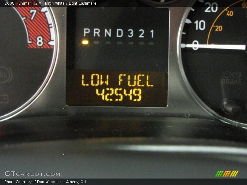 Birch White / Light Cashmere 2008 Hummer H3 X