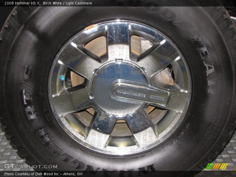 Birch White / Light Cashmere 2008 Hummer H3 X