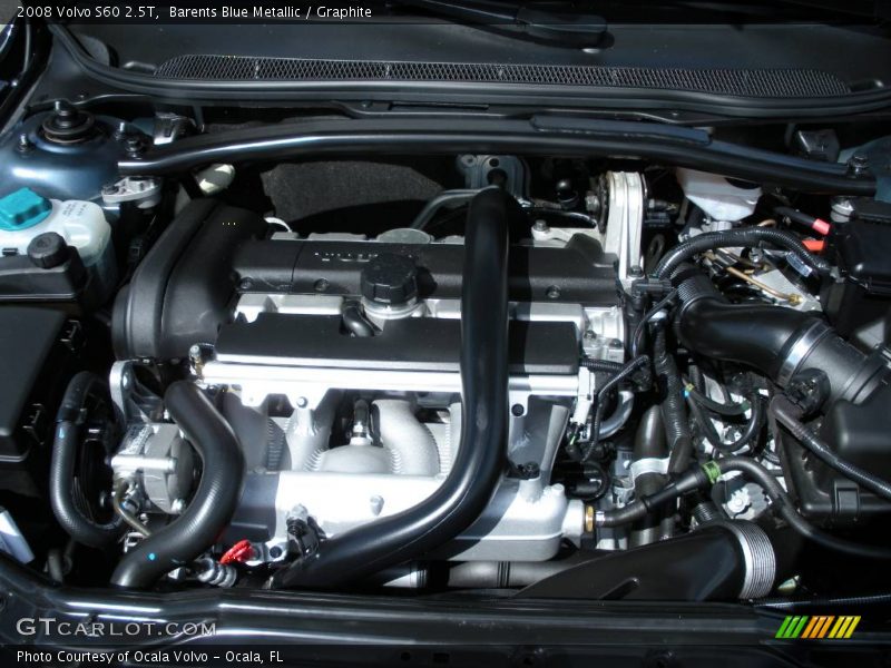 Barents Blue Metallic / Graphite 2008 Volvo S60 2.5T