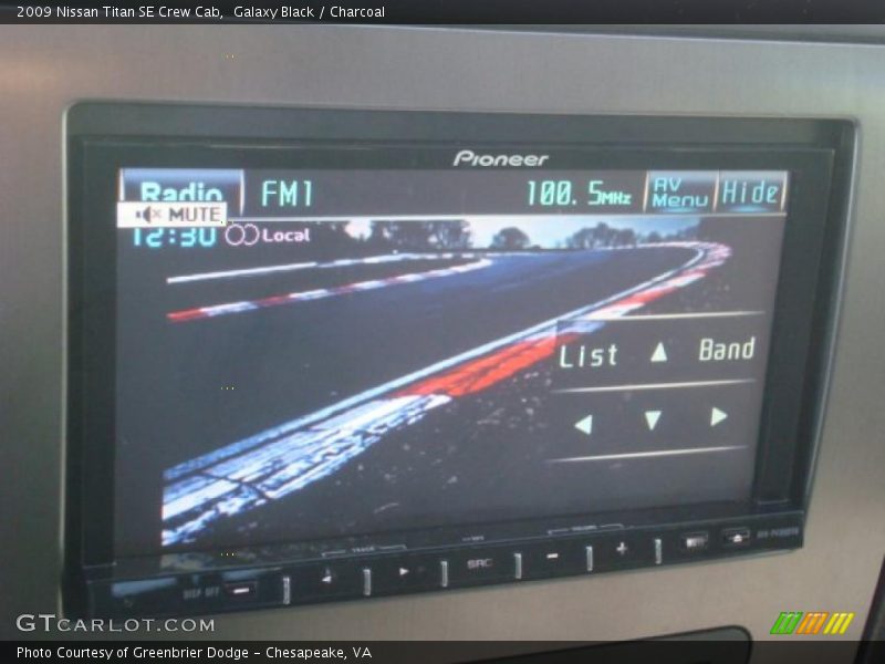 Galaxy Black / Charcoal 2009 Nissan Titan SE Crew Cab