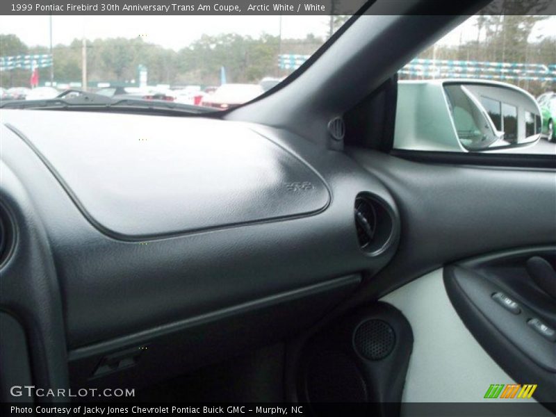 Arctic White / White 1999 Pontiac Firebird 30th Anniversary Trans Am Coupe